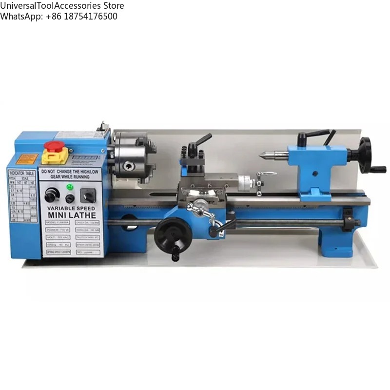 Woodworking Lathe Variable Speed 550W - Mini metaaldraaibank 7