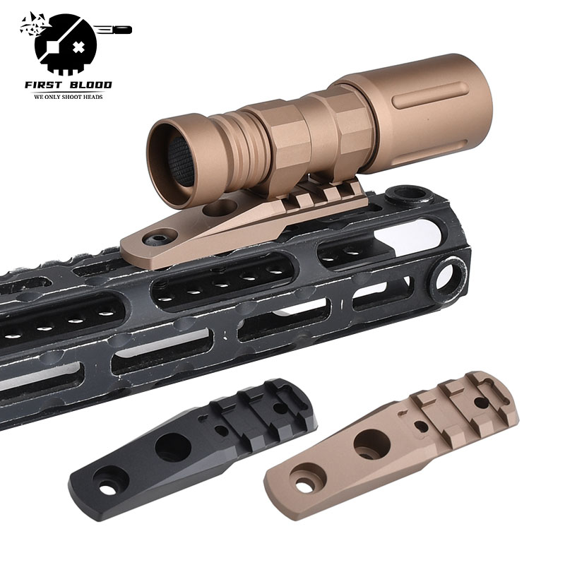 Wood Lathe Bed Extension - Tactische aluminiumlegering Keymod cantilever rail, basis