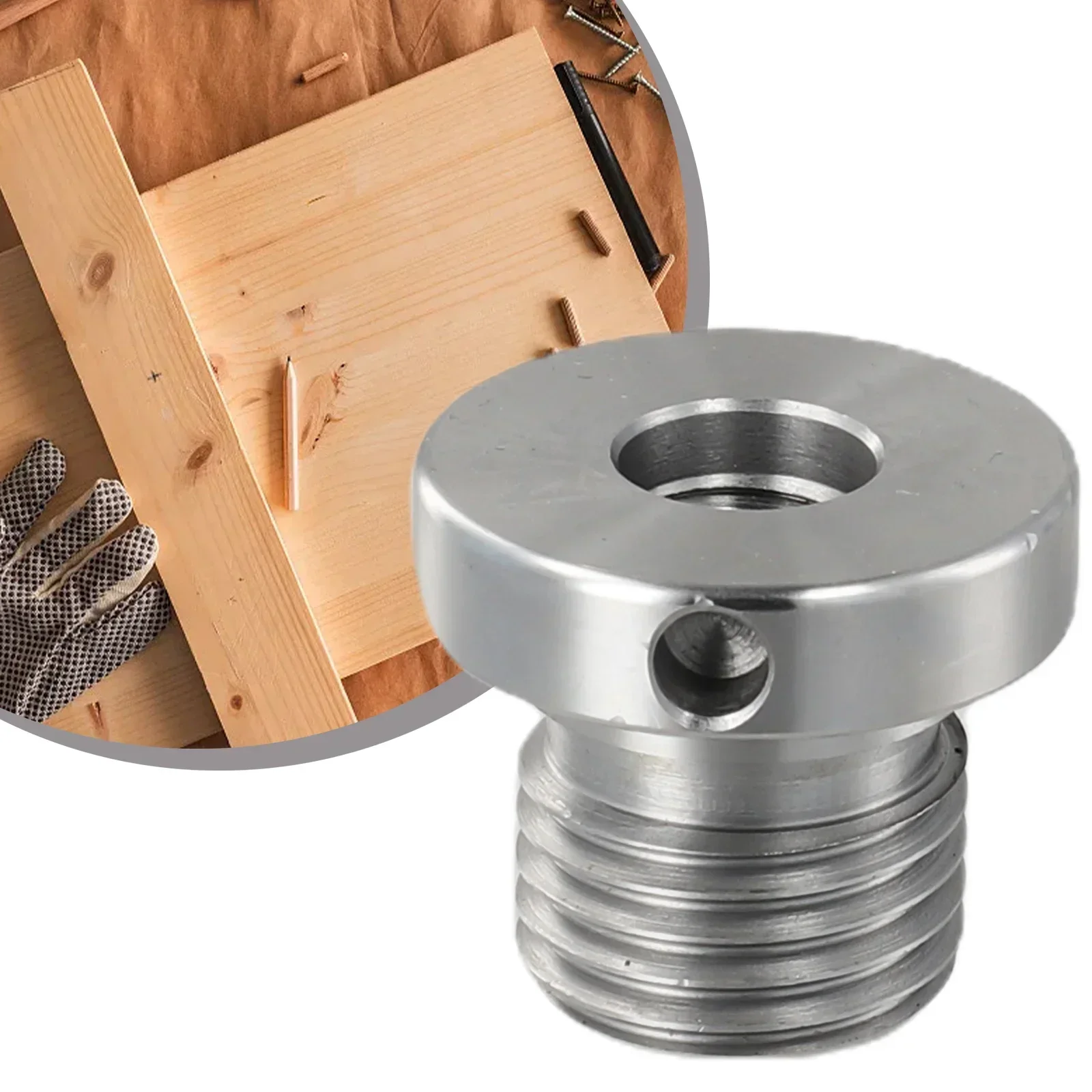 Wood Lathe Duplicator Attachment - Houtdraaibank Chuck Adapter Schroefdraad Spindeladapter Voor