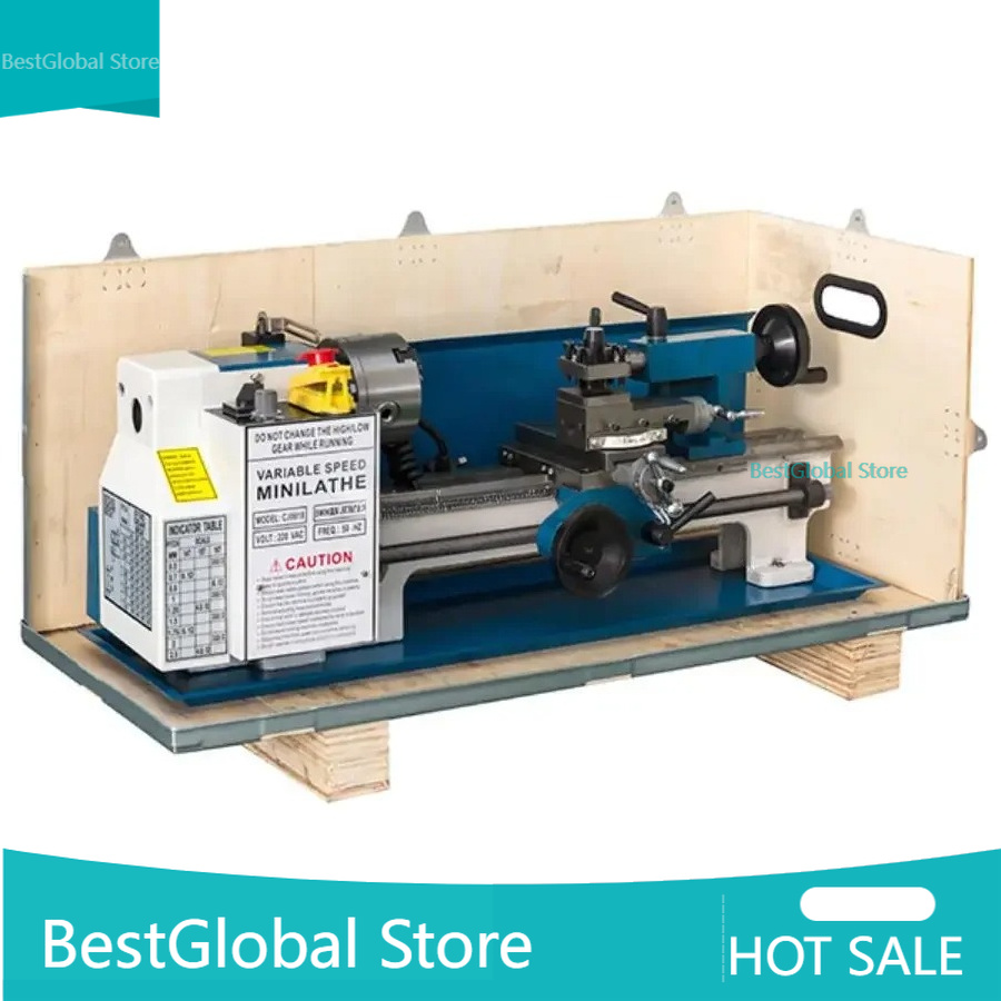Bench Lathe 750W Metal - 7×14 inch 750W borstelloze mini-metaaldraaibank |