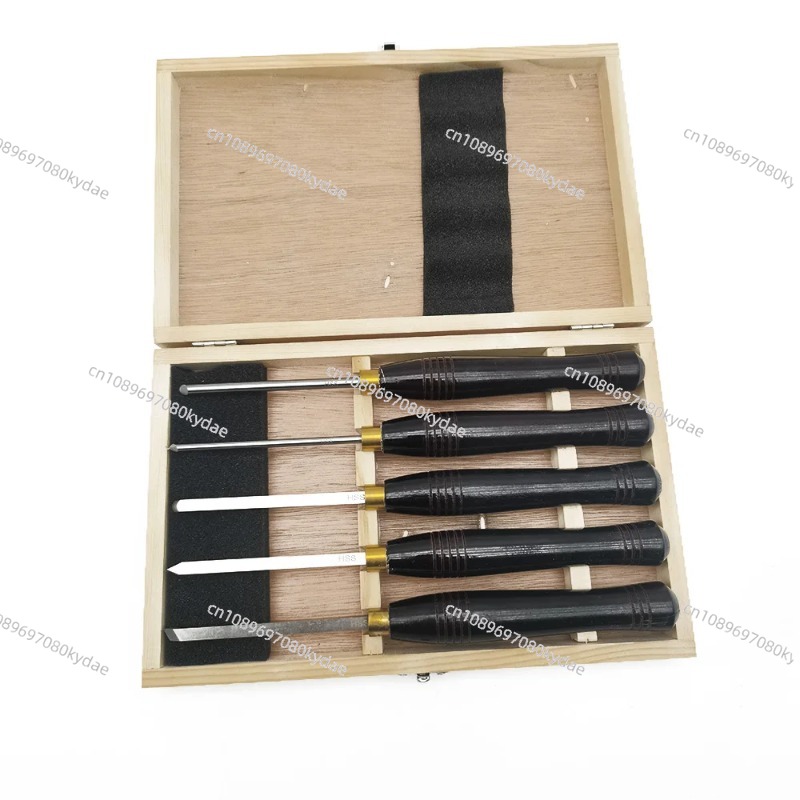 Woodturning Tools Set Hss - 5 Stuks HSS Draaibank Beitel Set