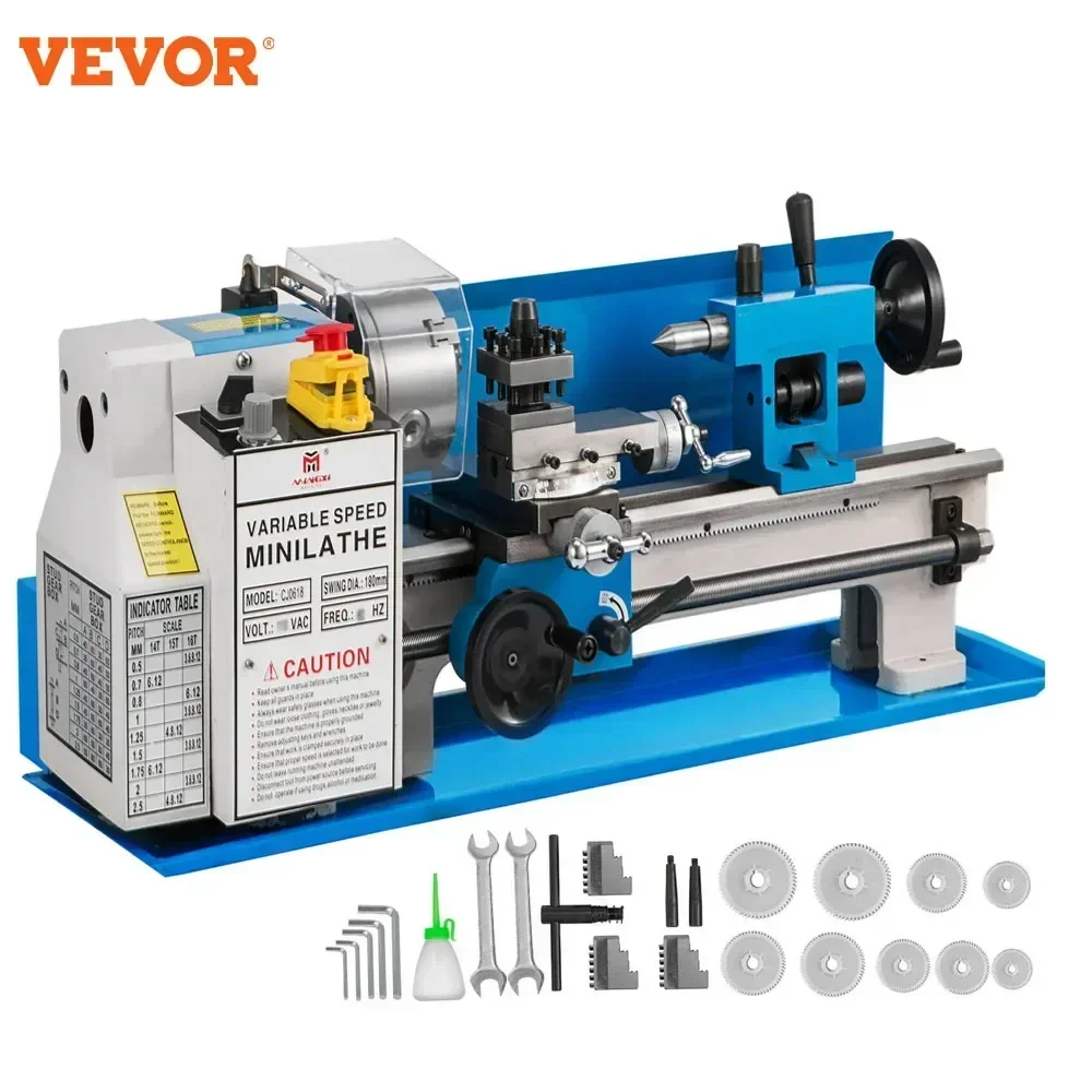 Mini Metal Lathe 7X14 - SIHAO Mini Metaaldraaibank 7X14 Inch 550W