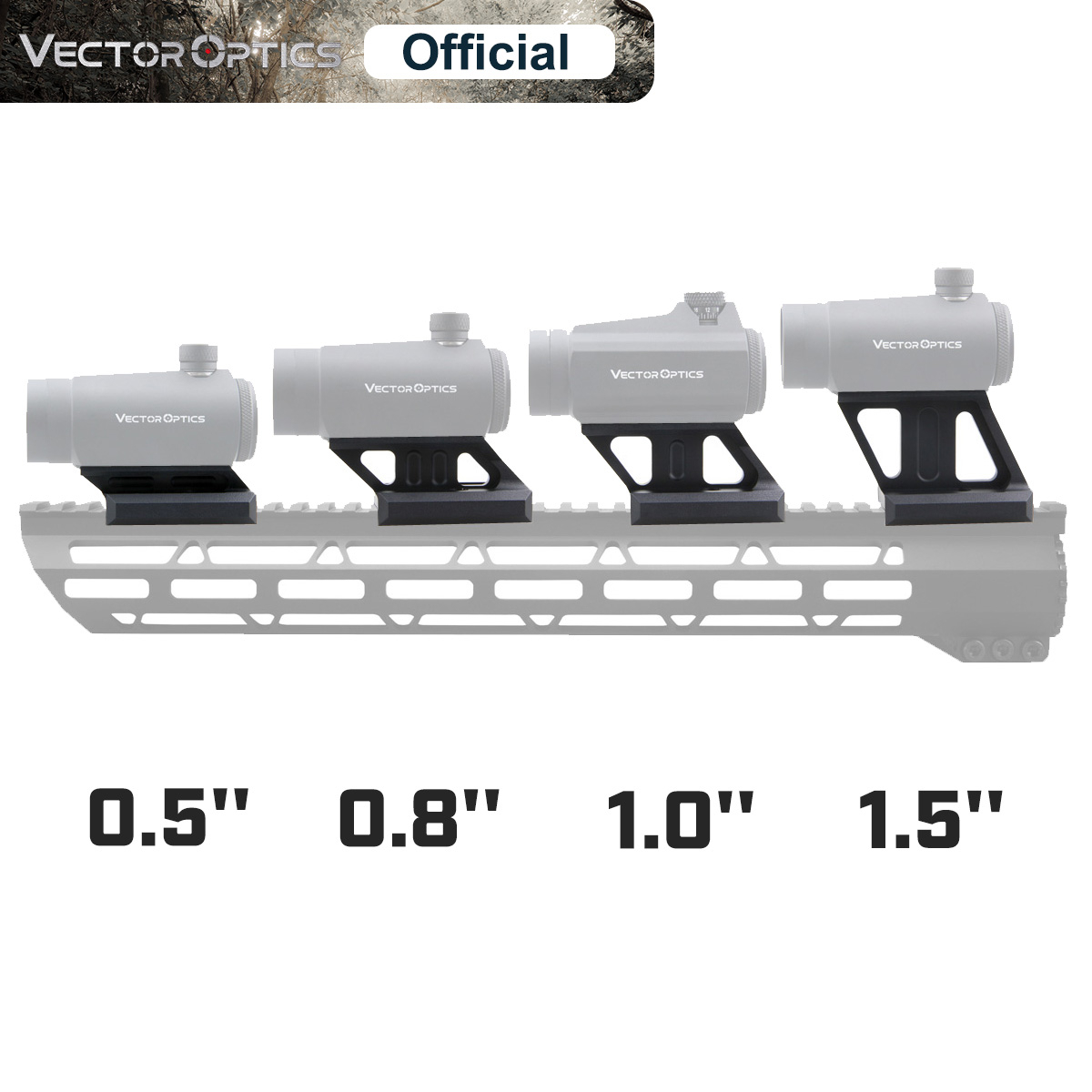 Vector Optics Red Dot Riser Ra - Wood Lathe Bed Extension recensie en prijs