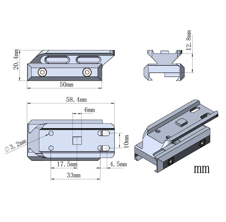 Vector Optics Red Dot Riser Ra - Wood Lathe Bed Extension recensie en prijs