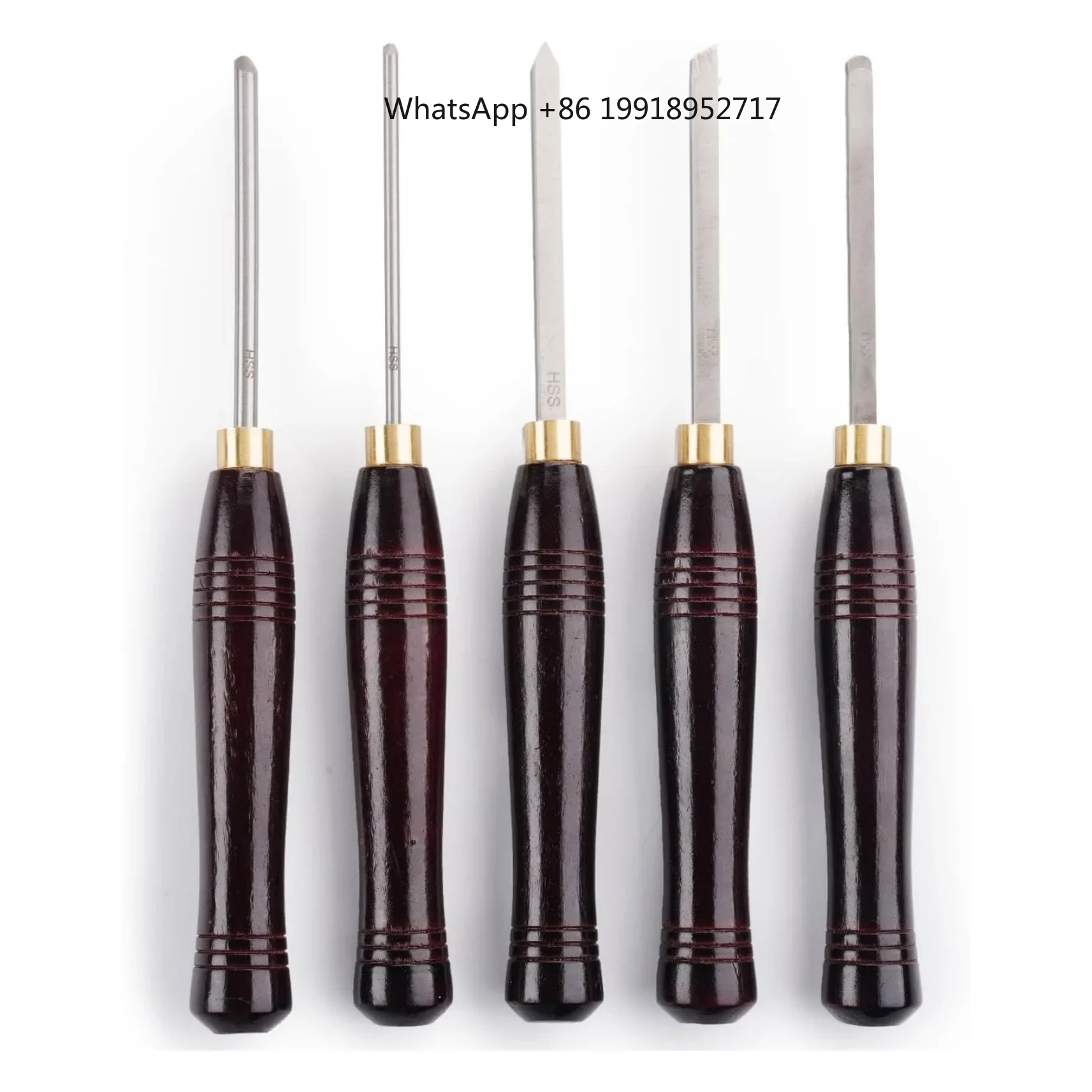 5-delige HSS houtdraaigereedsc - Woodturning Tools Set Hss recensie en prijs