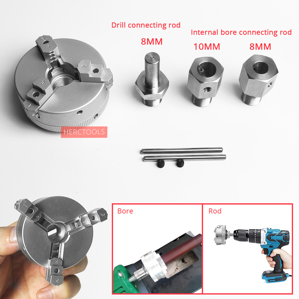 50mm 3-klauw zelfcentrerende d - Wood Lathe Chuck 4 Jaw recensie en prijs