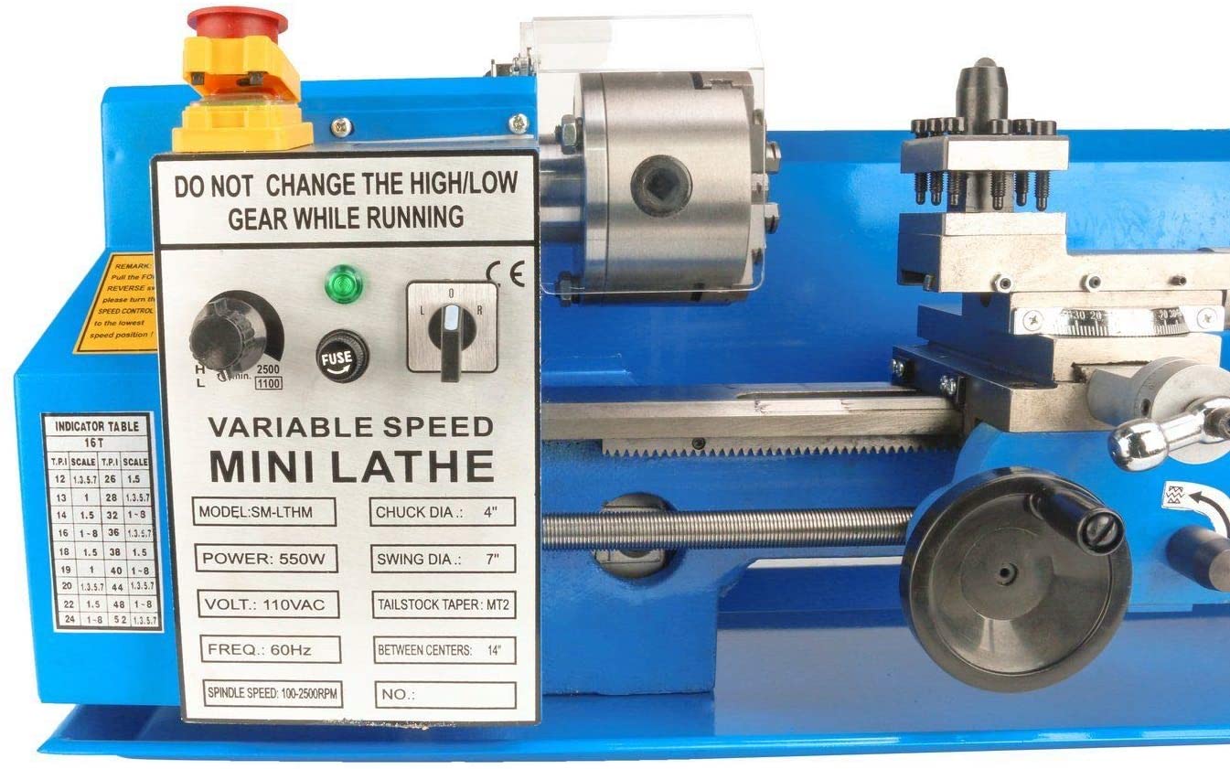 Automatische Horizontale Klein - Mini Metal Lathe 7X14 recensie en prijs