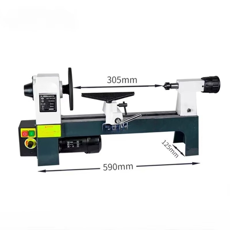 550W Mini Houtdraaibank met tr - Woodworking Lathe Variable Speed 550W recensie en prijs