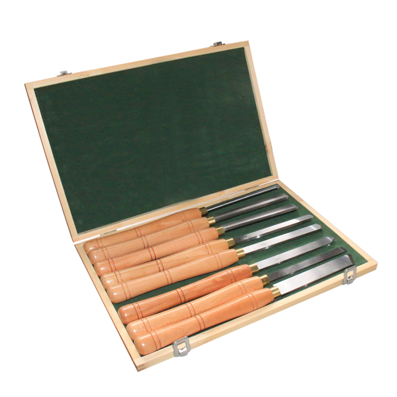 8-delige HSS houtdraaigereedsc - Woodturning Tools Set Hss recensie en prijs