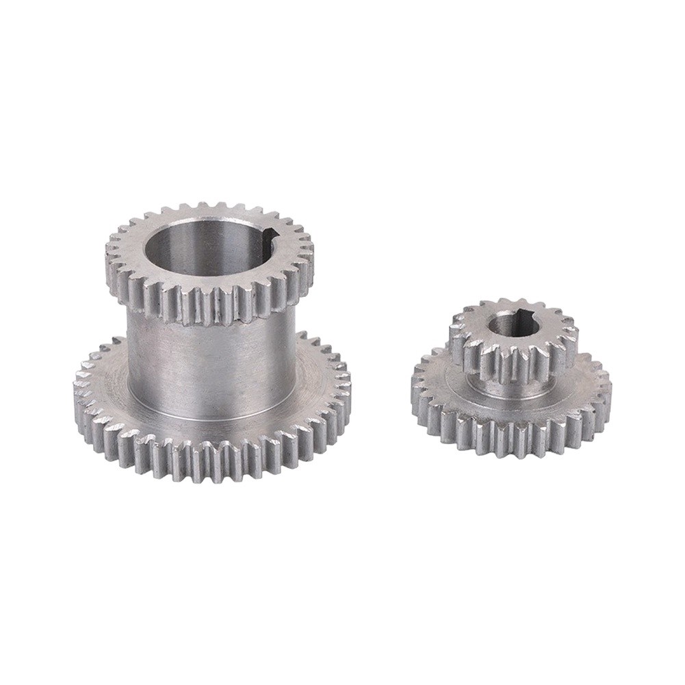Tweedelige metalen tandwielset - Mini Metal Lathe 7X14 recensie en prijs