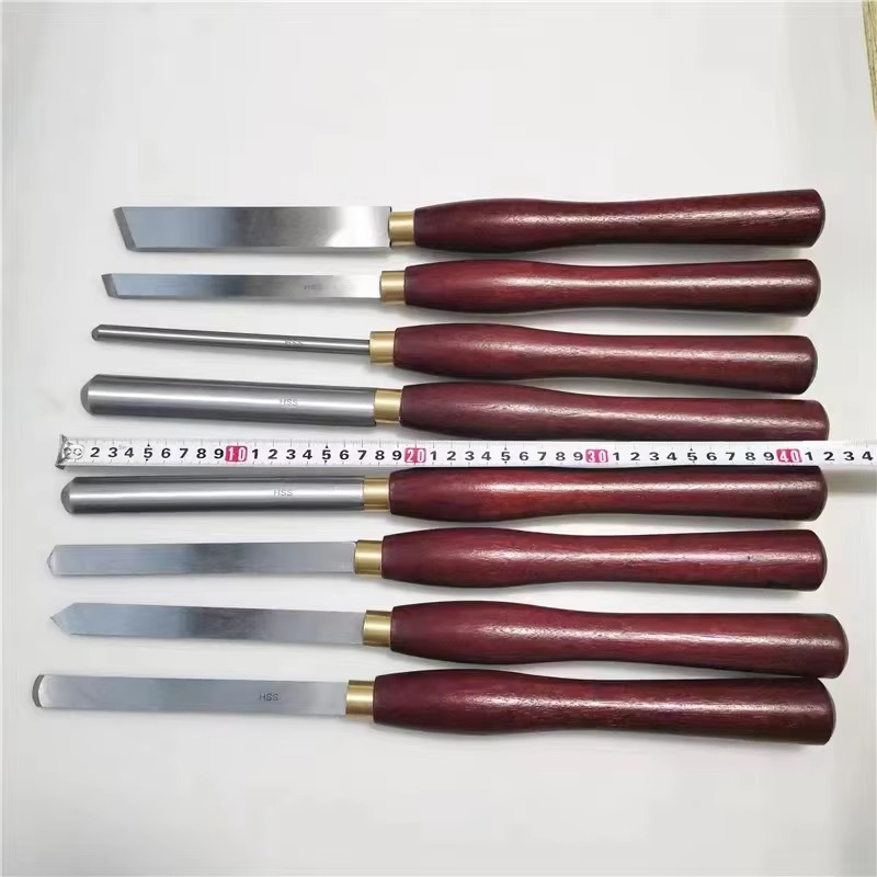 8 stks HSS Houtbewerking Draai - Woodturning Tools Set Hss recensie en prijs