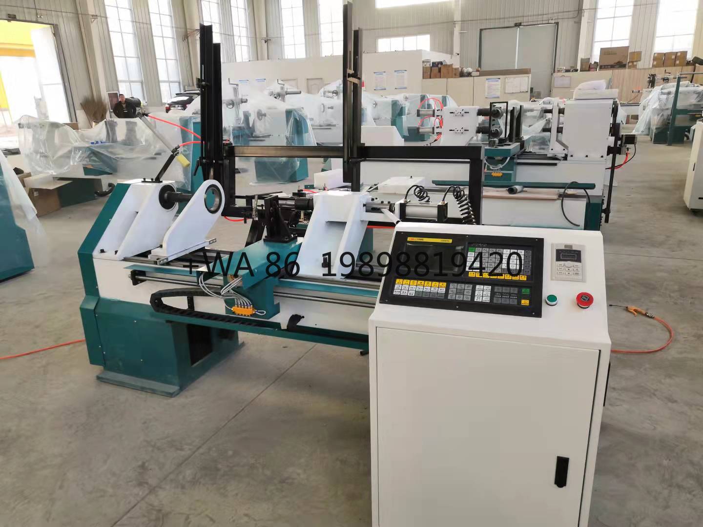 Cnc houtdraaibankmachine met a - Cnc Wood Lathe Machine recensie en prijs