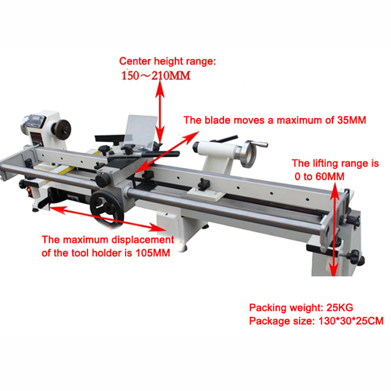 JWL1218VD Houtdraaibank Kopiee - Wood Lathe Bed Extension recensie en prijs