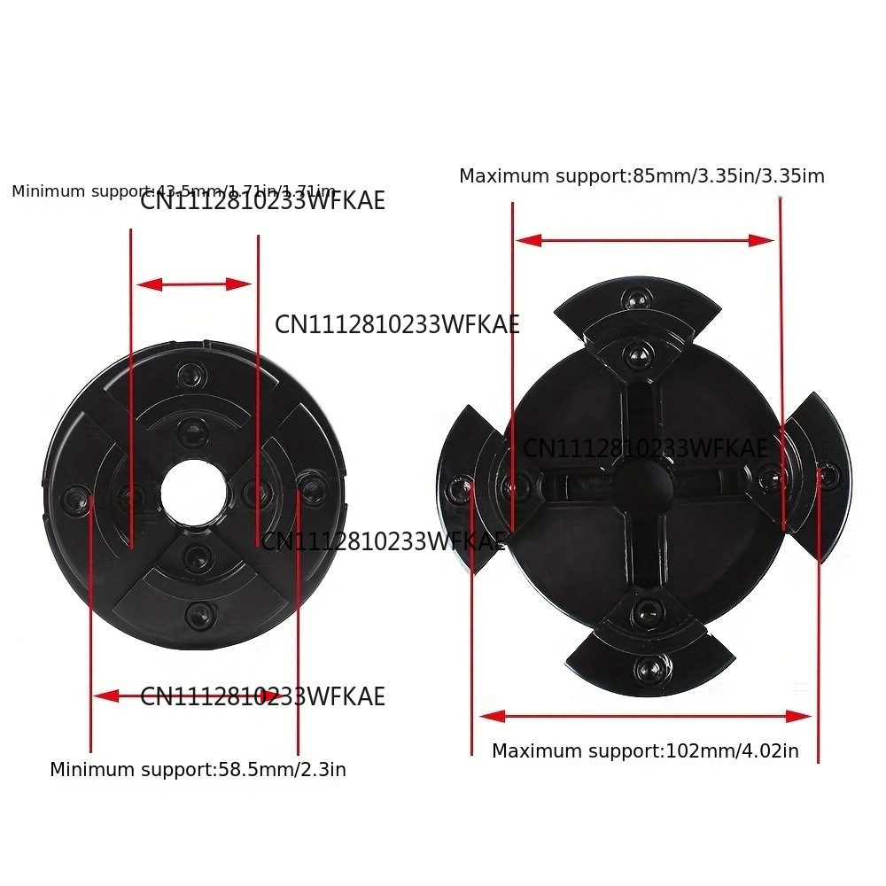 1 set van 4 houten draaibankkl - Wood Lathe Chuck 4 Jaw recensie en prijs