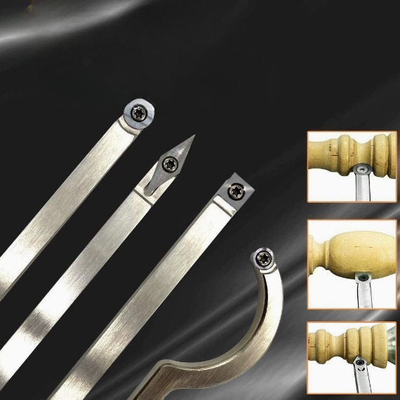 8-delige set houtdraaibeitels  - Woodturning Tools Set Hss recensie en prijs