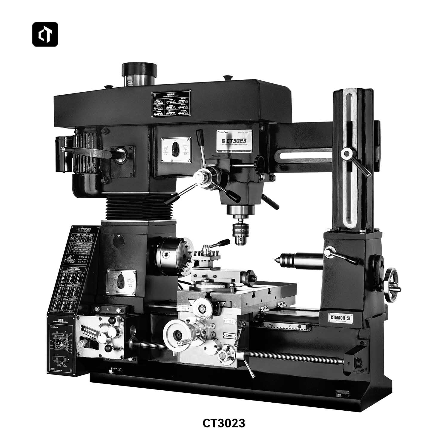 CT3023 Multifunctionele metaal - Bench Lathe 750W Metal recensie en prijs