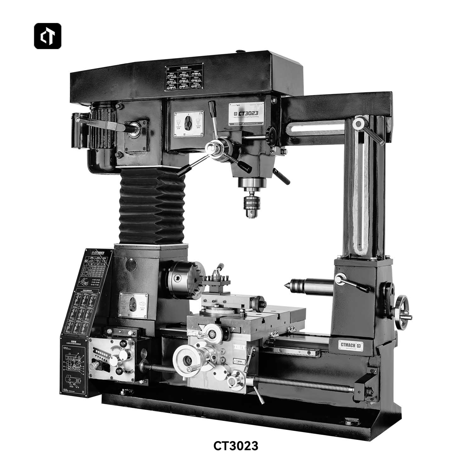 CT3023 Multifunctionele metaal - Bench Lathe 750W Metal recensie en prijs