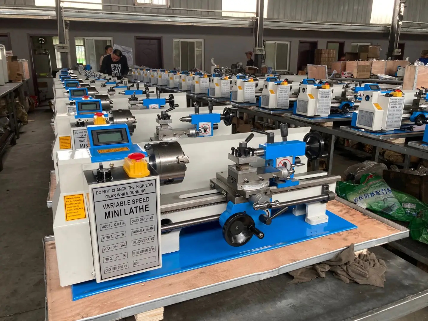 7*14 inch metaaldraaibank 750W - Bench Lathe 750W Metal recensie en prijs