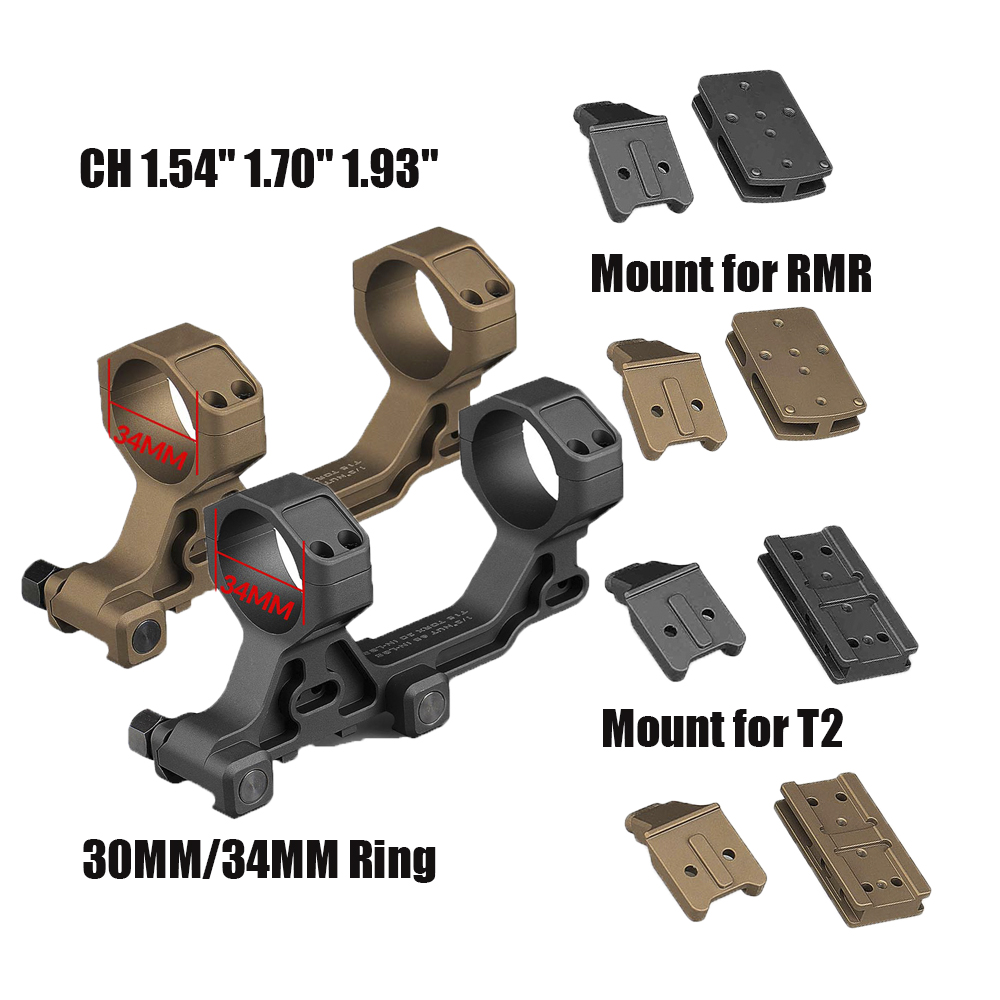 PPT Mounts Airsoft Metal 1,7