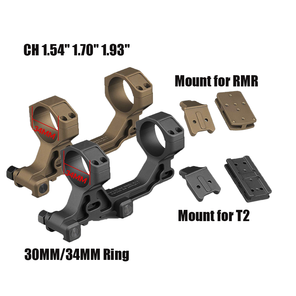 PPT Mounts Airsoft Metal 1,7
