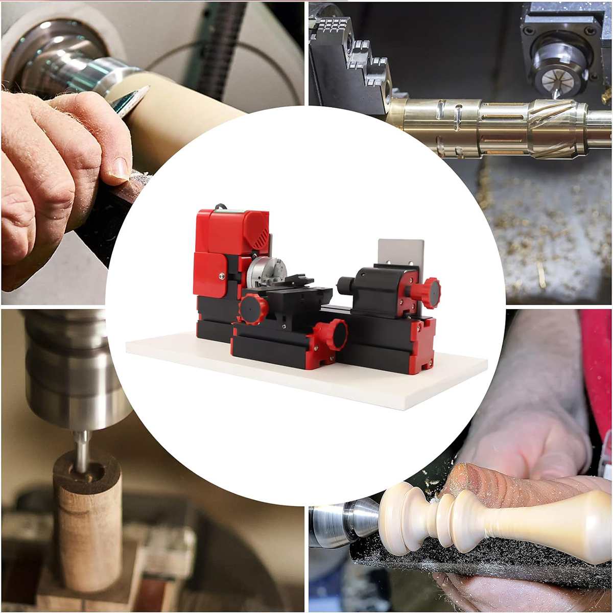 24W 20000 Rpm/min Hoge Snelhei - Cnc Wood Lathe Machine recensie en prijs