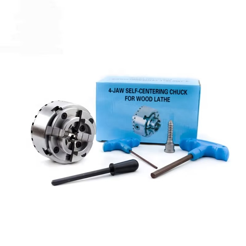 4-klauwige zelfcentrerende spa - Wood Lathe Chuck 4 Jaw recensie en prijs