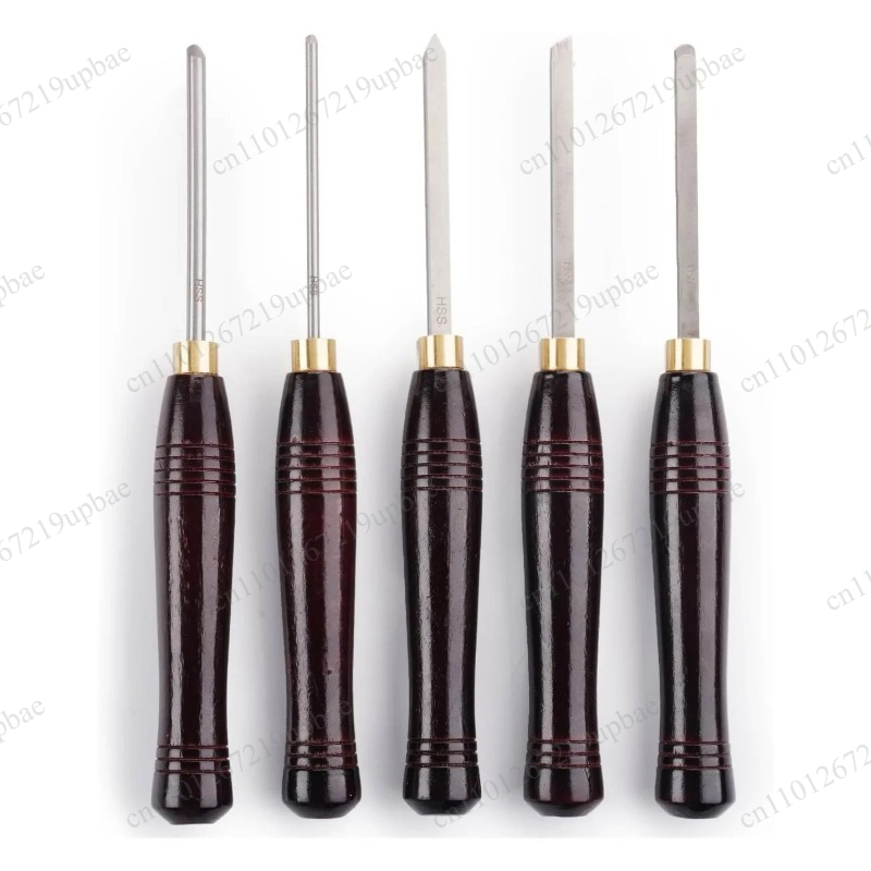 5-delige HSS-draaibankbeitelse - Woodturning Tools Set Hss recensie en prijs