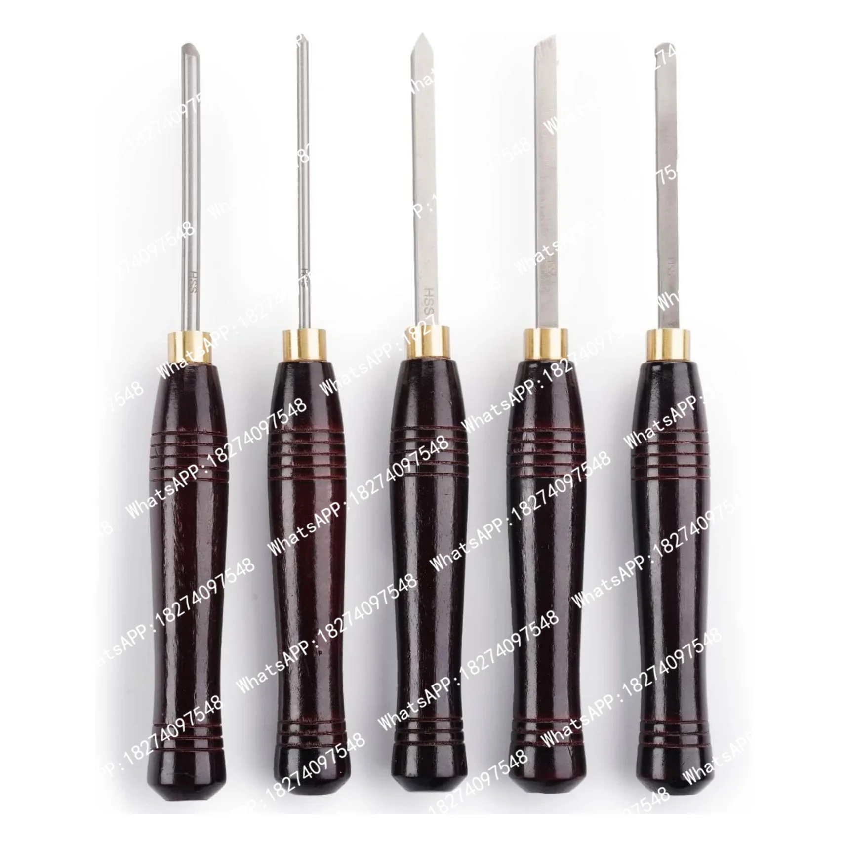 5-delige HSS houtdraaibankbeit - Woodturning Tools Set Hss recensie en prijs