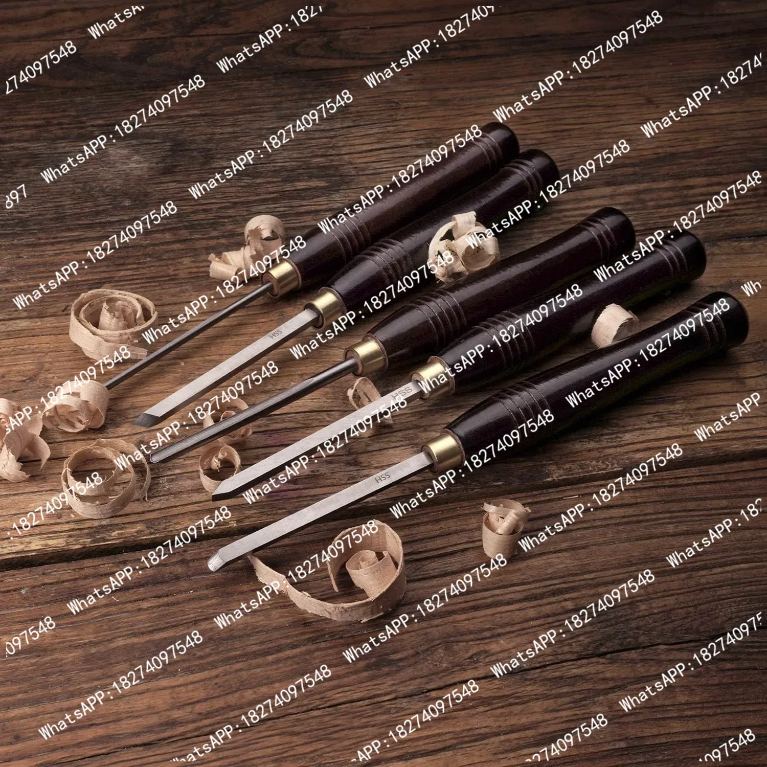 5-delige HSS houtdraaibankbeit - Woodturning Tools Set Hss recensie en prijs