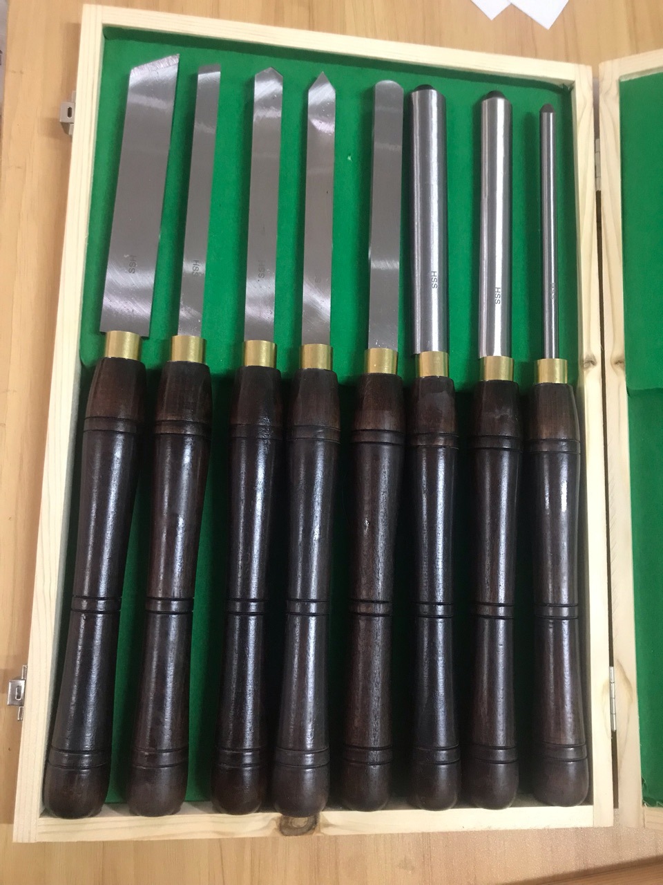hit product8 Pc Blades Houtdra - Woodturning Tools Set Hss recensie en prijs