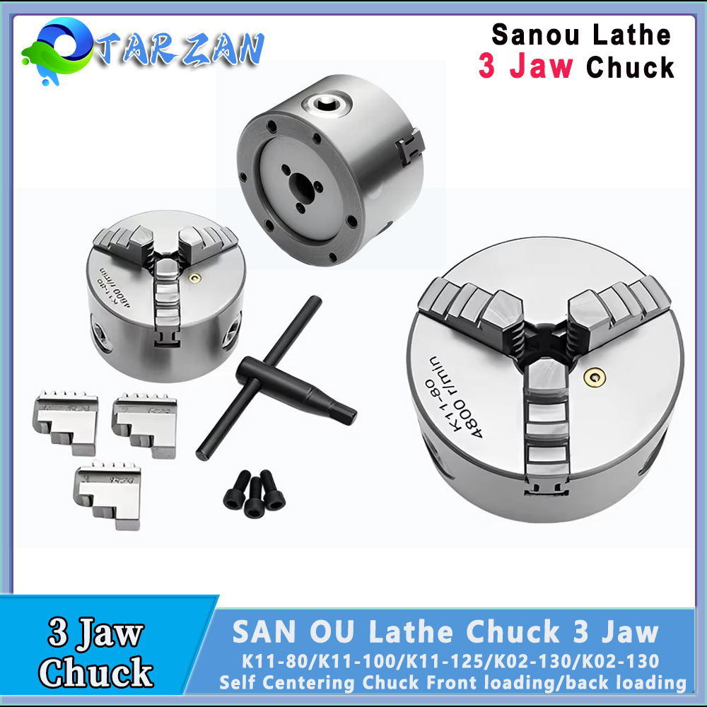 SANOU Zelfcentrerende Draaiban - Lathe Chuck 3 Jaw 125Mm recensie en prijs