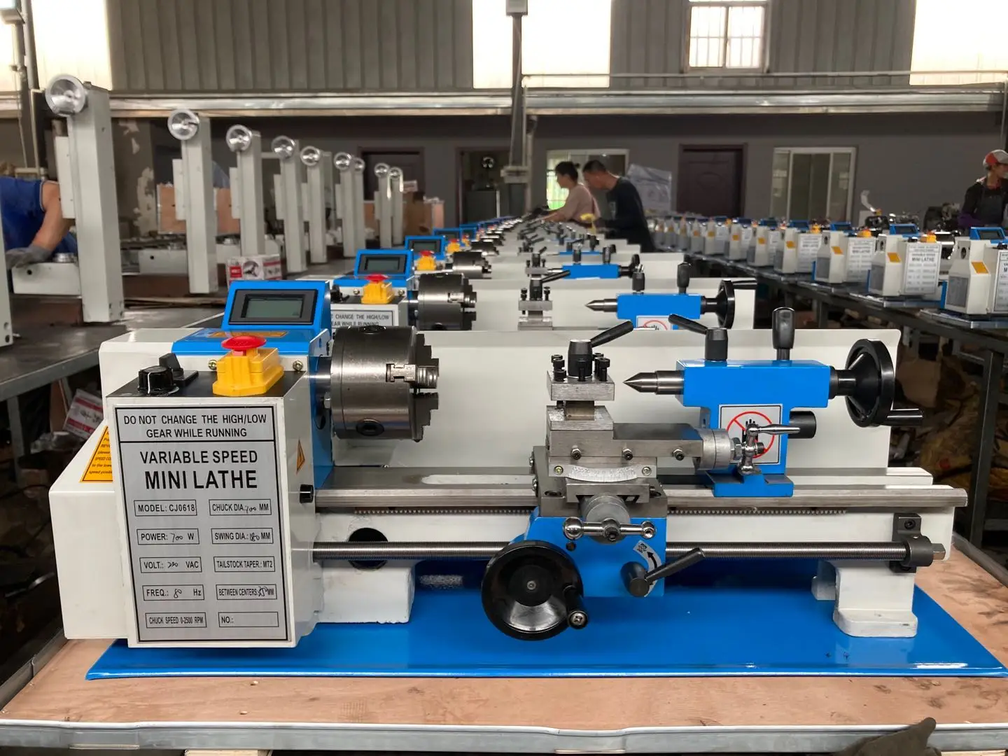 7×14 inch 750W borstelloze min - Bench Lathe 750W Metal recensie en prijs