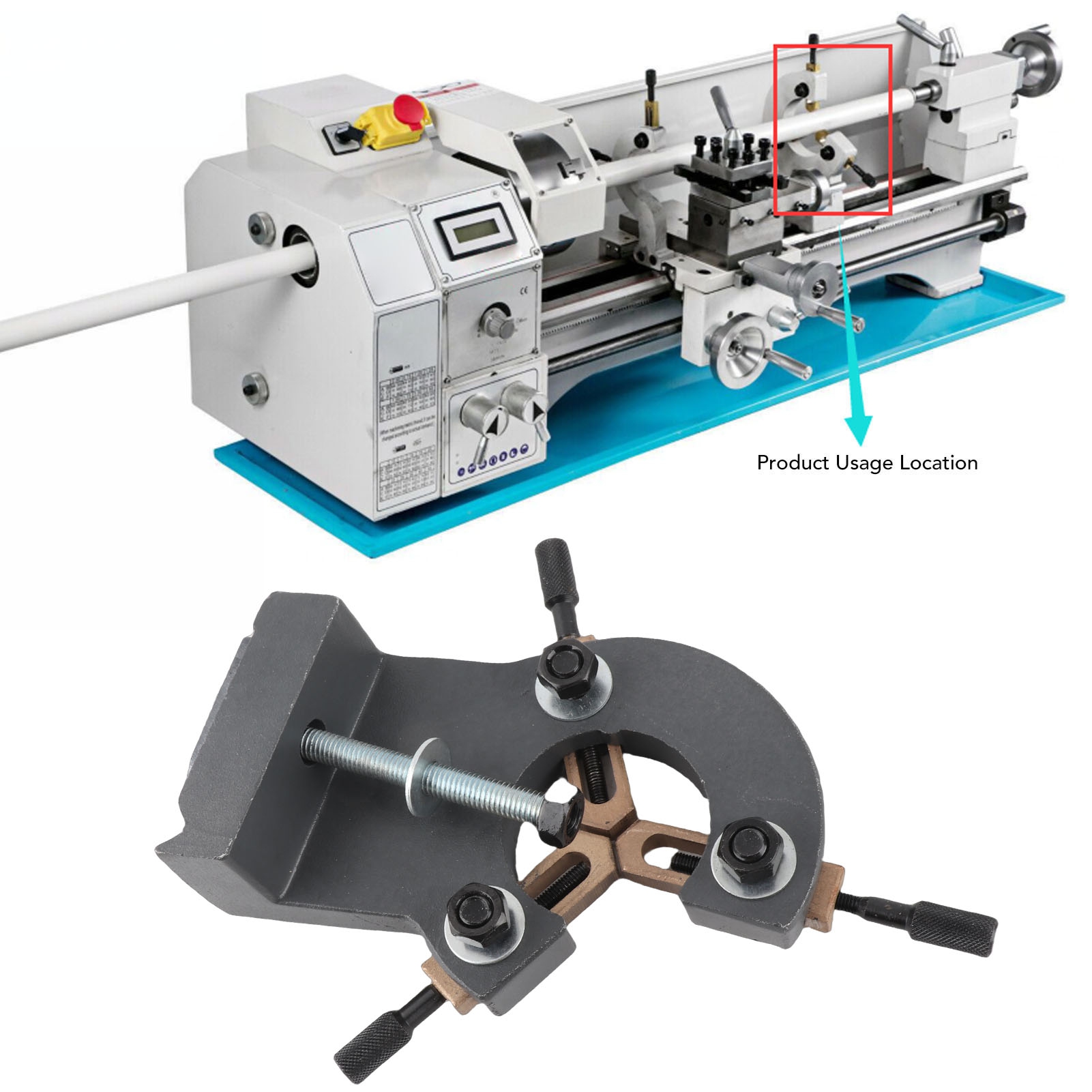 Hout Draaibank Vaste Rust Grij - Mini Metal Lathe 7X14 recensie en prijs