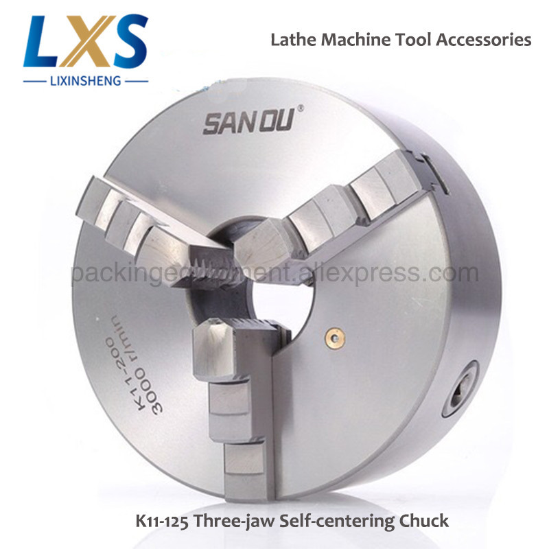 K11-125 3 Kaak Handmatige Klau - Lathe Chuck 3 Jaw 125Mm recensie en prijs